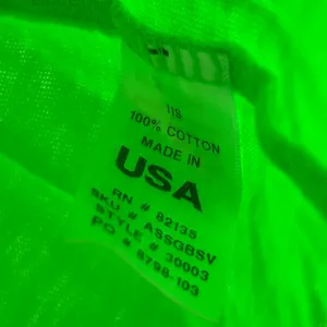 Fresh Produce Laguna V-Neck T-Shirt Meadow Green Cotton USA‎ XL thumbnail 5