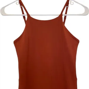 Girlfriend Collective Naomi Lined Mini Workout Dress in Lava Red L thumbnail 3