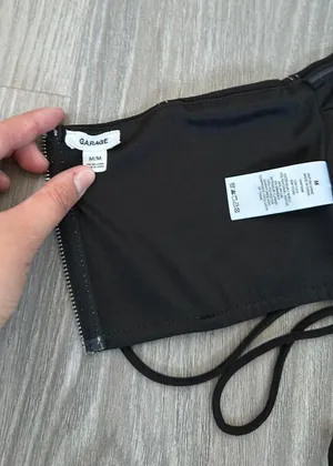 Garage Black Corset Top thumbnail 6