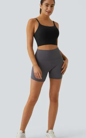Halara 085HO.- Basic Padded Workout Cropped Tank Top. Size XSmall thumbnail 2