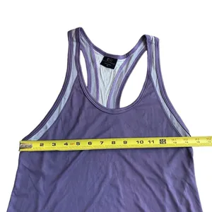Splits59 Racerback Athletic Performance Tank Top Purple Mesh Back Gym Size M thumbnail 7
