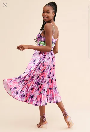 Delfi Collective Quinn Pleated Dress thumbnail 3