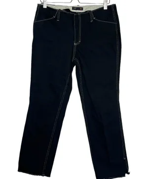 J. Crew dark Wash vintage straight leg jeans size 10 thumbnail 1