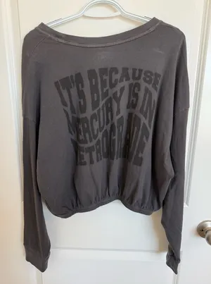 Offline by Aerie Long Sleeve Crop Top Large thumbnail 1