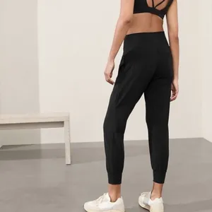 Athleta Salutation High-rise Black Jogger W-782 Sz S thumbnail 3