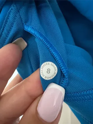 Lululemon Wunder Train Sports Bra Size 8 Poolside Blue thumbnail 7