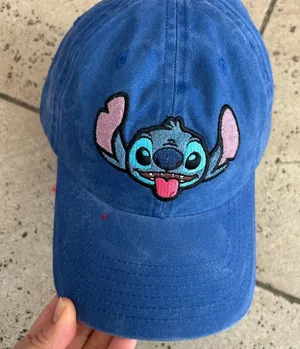 Disney NWT Licensed limited edition Embroidered Stitch Baseball Cap thumbnail 1