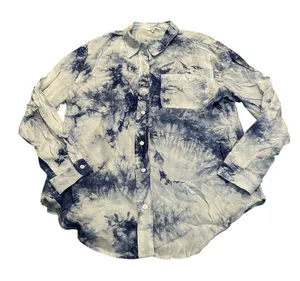 BP tie dye button down top thumbnail 1