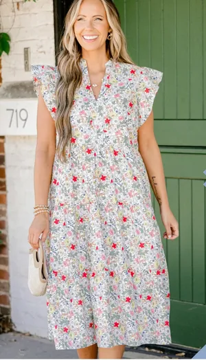Chic Soul Sweet Nature Dress Size 1x NWOT brand new thumbnail 1