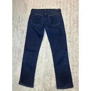 Citizens of Humanity classic 'Ava' dark wash low rise straight leg jeans Size 26 thumbnail 7