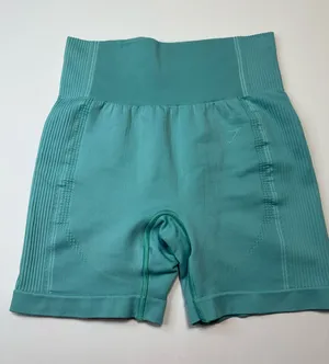 Gymshark Ultra Seamless Athletic Short in Teal Size Medium thumbnail 1