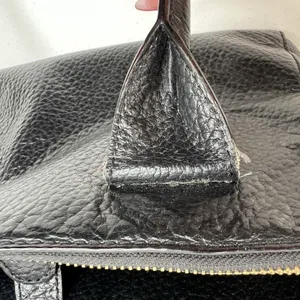 Kate Spade Lydia Southport Ave Shoulder Bag Large New York Black Pebbled Leather thumbnail 8