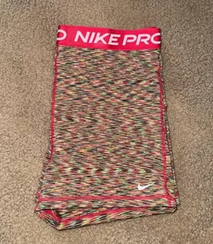 Nike Pro Pink 3” Spandex Shorts thumbnail 2