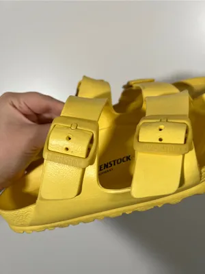 Birkenstock Arizona EVA in Yellow Size 38 US Women’s 7 thumbnail 4