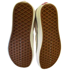 Vans Off The Wall Pink White Slip On Shoes Size 5 thumbnail 8