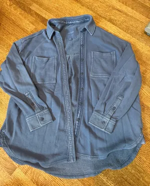 Aerie Button-Up Oversized thumbnail 1