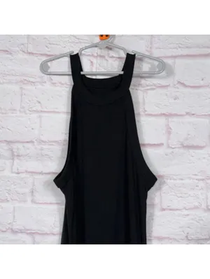 American Eagle Medium Black Sleeveless Midi Dress thumbnail 2