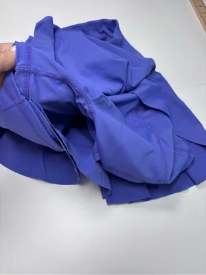 HALARA SoftlyZero Airy Crossover 2 in 1 Tennis Skirt Skort Periwinkle Color S thumbnail 6