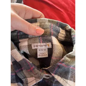 Carhartt Women’s Multicolor Long Sleeve Flannel Button Check Shirt Sz M (8-10) thumbnail 8