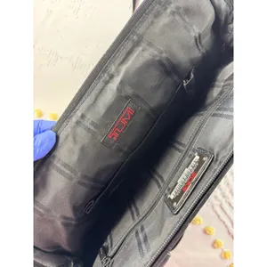 Tumi Black Ballistic Nylon Leather‎ Trim Tote Bag Work Travel Shoulder Bag thumbnail 6