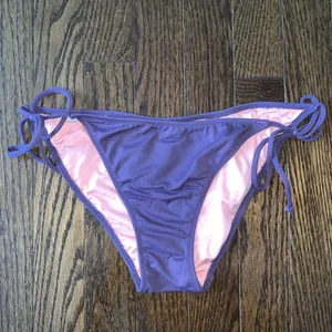 Victoria's Secret Plum Ruffle Bikini thumbnail 6