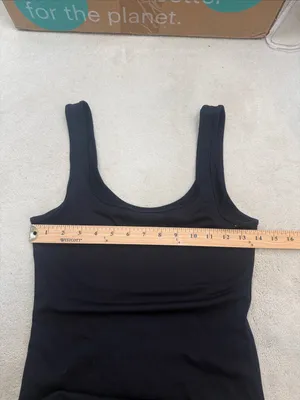 Abercrombie Soft AF Collection Black Tank Sleeveless Bodysuit Size Medium thumbnail 7