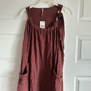 Free‎ People Henriette Jumpsuit Romper in Raisin NWT thumbnail 6