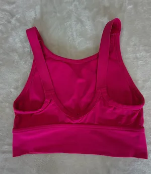 aerie Wireless Sports Bralette in Hot Pink thumbnail 2