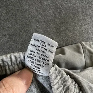 Lazy Sunday Women Grey Mineral Wash Wide Leg Pintuck Sweatpants Size M thumbnail 11