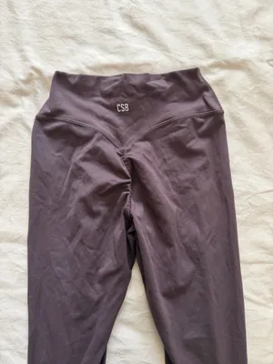 CSB brown scrunch leggings Size XS thumbnail 5