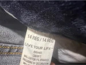 American Eagle Women's Bootcut Jeans - Medium Blue Wash Size 14 thumbnail 10