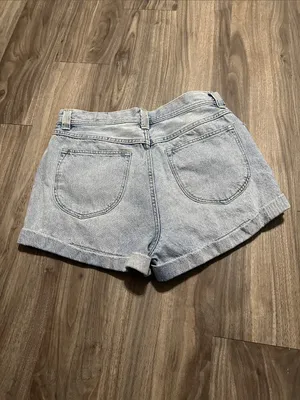 We The Free Light Blue Denim Jean Shorts thumbnail 8