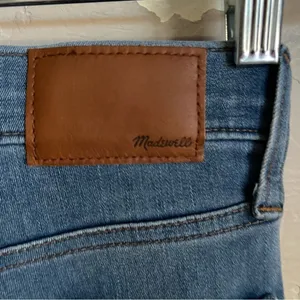 Madewell 10 in High Rise Skinny Raw Hem Denim‎ Jeans thumbnail 8