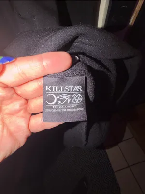 Killstar Hooded Sweater - Dungeoness- Large thumbnail 9