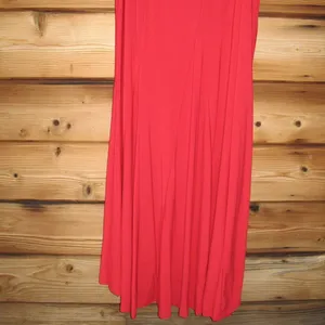 Jump Apparel Juniors One Shoulder Jersey Gown with Cutout thumbnail 8