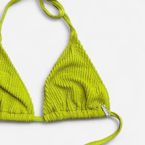 Nasty Gal Bikini Top Triangleribbed thumbnail 2