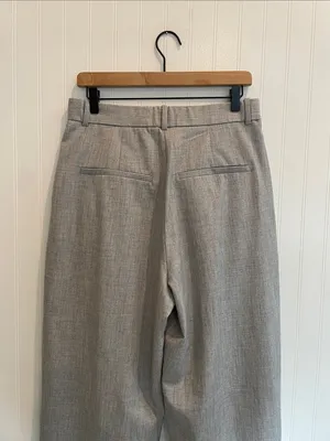 ABERCROMBIE & FITCH Curve Love A&F Sloane Tailored Wide Leg Pant Size 30 | 10L thumbnail 8