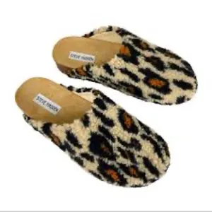 Steve Madden VESA Scuff Leopard Print Size 7 BIN 19‎ thumbnail 1