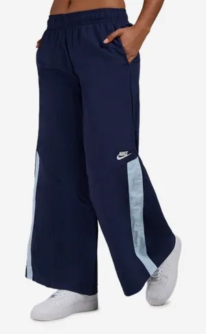 NWT NIKE Sportswear Wide Leg Woven Pants thumbnail 1