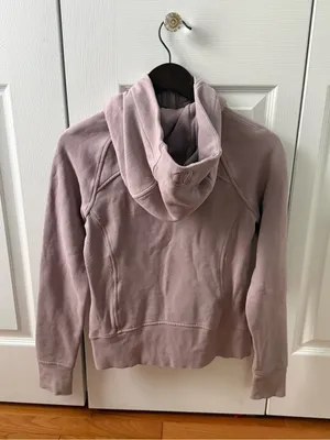 Lululemon Scuba Hoodie *Light Cotton Fleece in Smoky Blush thumbnail 3