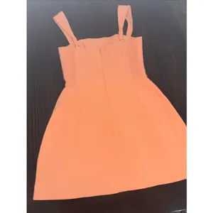 AMANDA UPRICHARD Bethany Skort Romper In Bright Orange Guava Size XS (0-2), $260 thumbnail 7