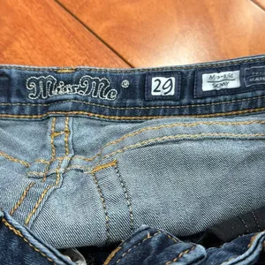 MISS ME Women's Plain Stretch Crop Skinny Zip Ankle‎ Jeans Mid Rise Blue Size 29 thumbnail 8