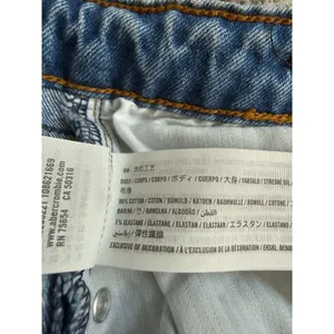 Abercrombie & Fitch Curve Love Vintage Flare High Rise Split Hem Jeans Size 33 thumbnail 8