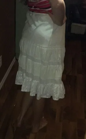 PacSun White skirt thumbnail 4