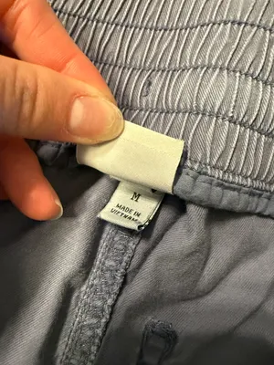 Purple Casual Utility Pants Size M thumbnail 3