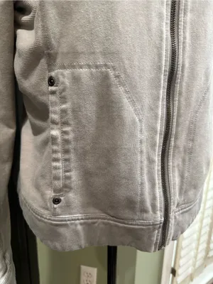 Marrakech by Anthropologie Gray Knit French Terry Moto Jacket – Size Small thumbnail 5