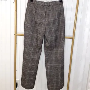 Zara Plaid Gaucho Pants thumbnail 4