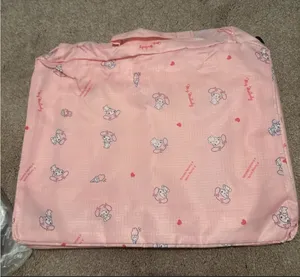 3 nylon like Sanrio garment holders with my melody and small‎ pouch . thumbnail 1