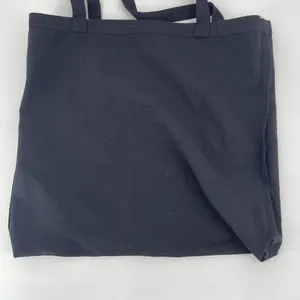 Reformation Canvas Shopping Tote Bag‎ Womens OS Black Everyday Carryall Eco Bag thumbnail 7