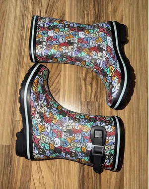 Skechers BOBs S 7 for Dogs Women's Raining Cats & Dogs Ankle Rain Boots thumbnail 1